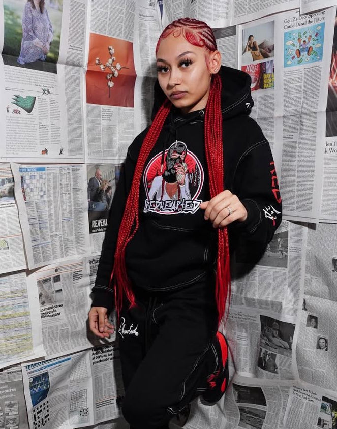 Paint The City Red Hoodie